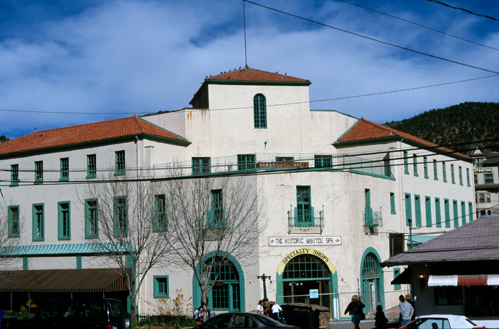 Spa Building Before Rehabilitation