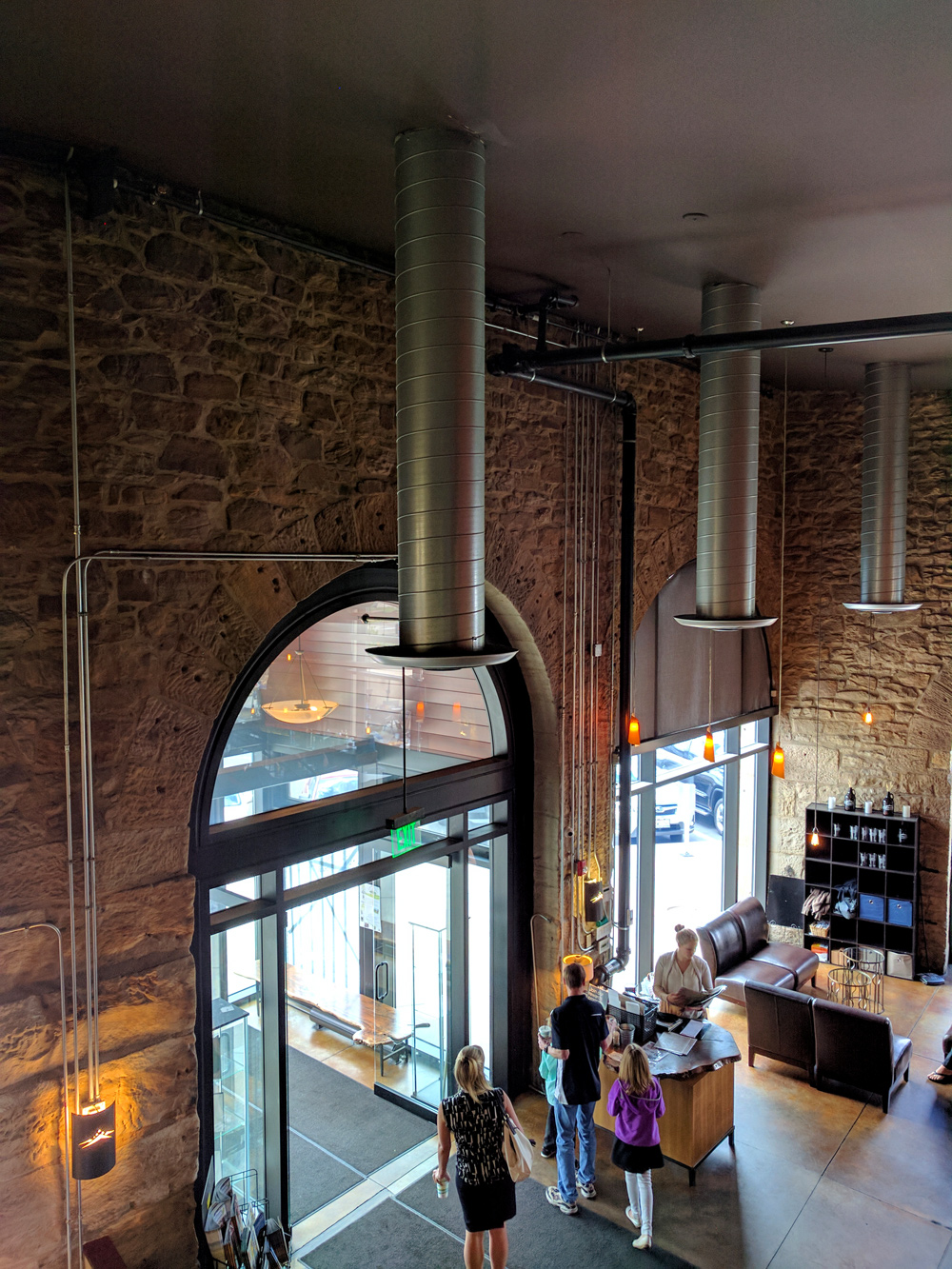 Interior of Renovated Roundhouse