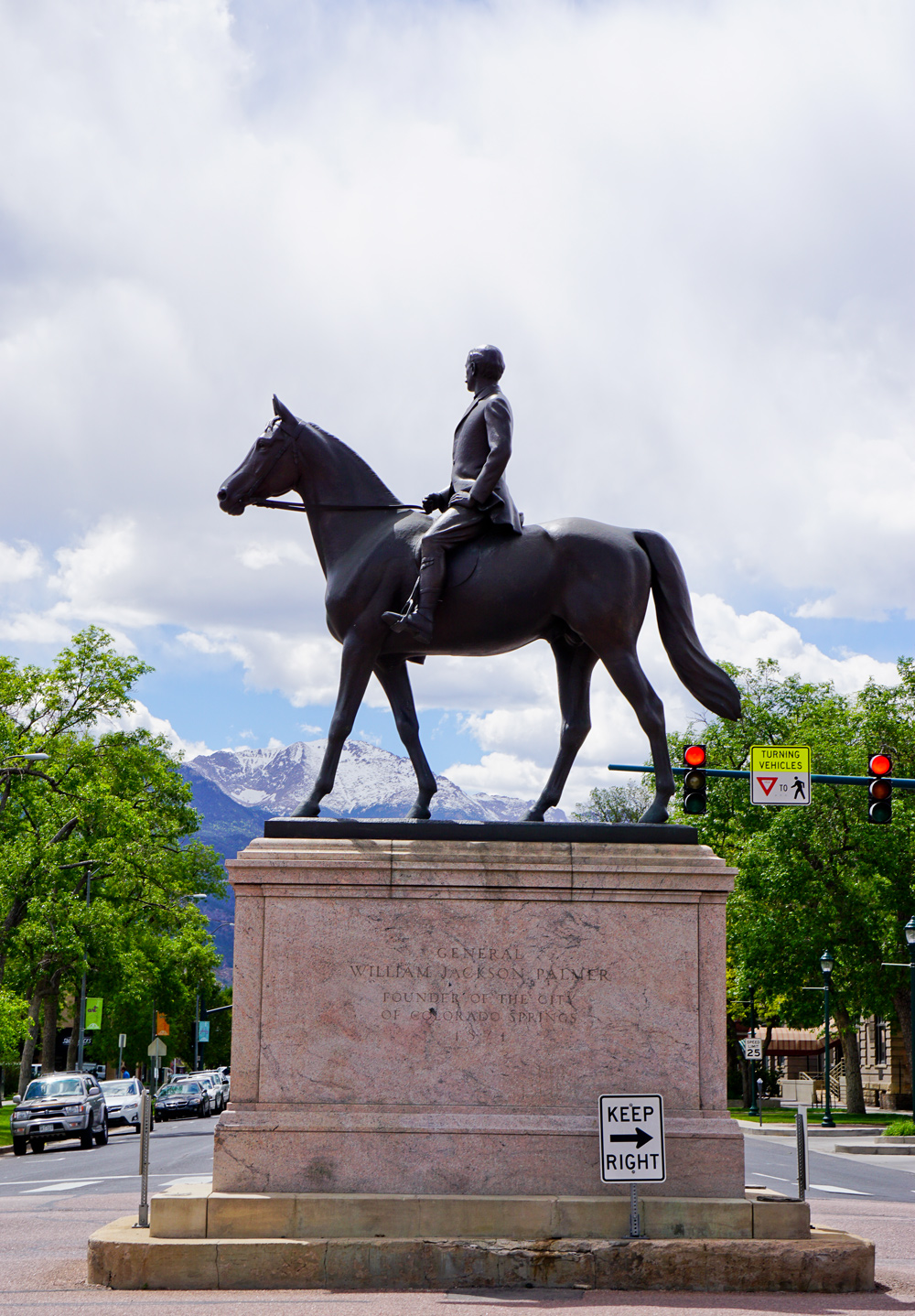 William Jackson Palmer Statue