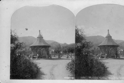 Original Rustic Pavilion at Soda Spring